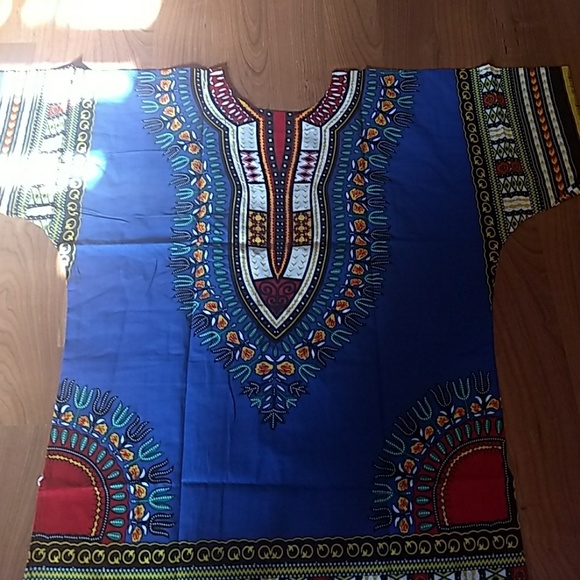 Colorful African dashiki Top - Picture 5 of 6